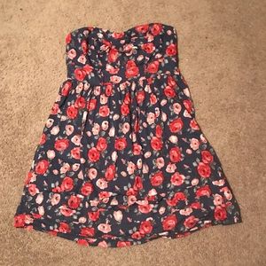 Strapless Floral Dress by Torrid